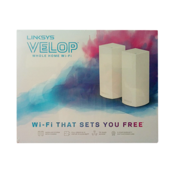 Sistema Velop Wi-Fi PAR Intelligent Mesh Tribanda Linksys (NW000LKS58)